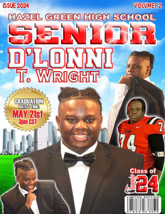 Custom Digital GRAD Announcements