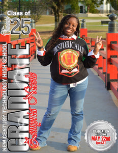 Custom Digital GRAD Announcements