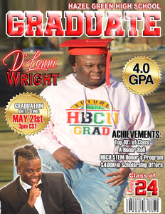 Custom Digital GRAD Announcements