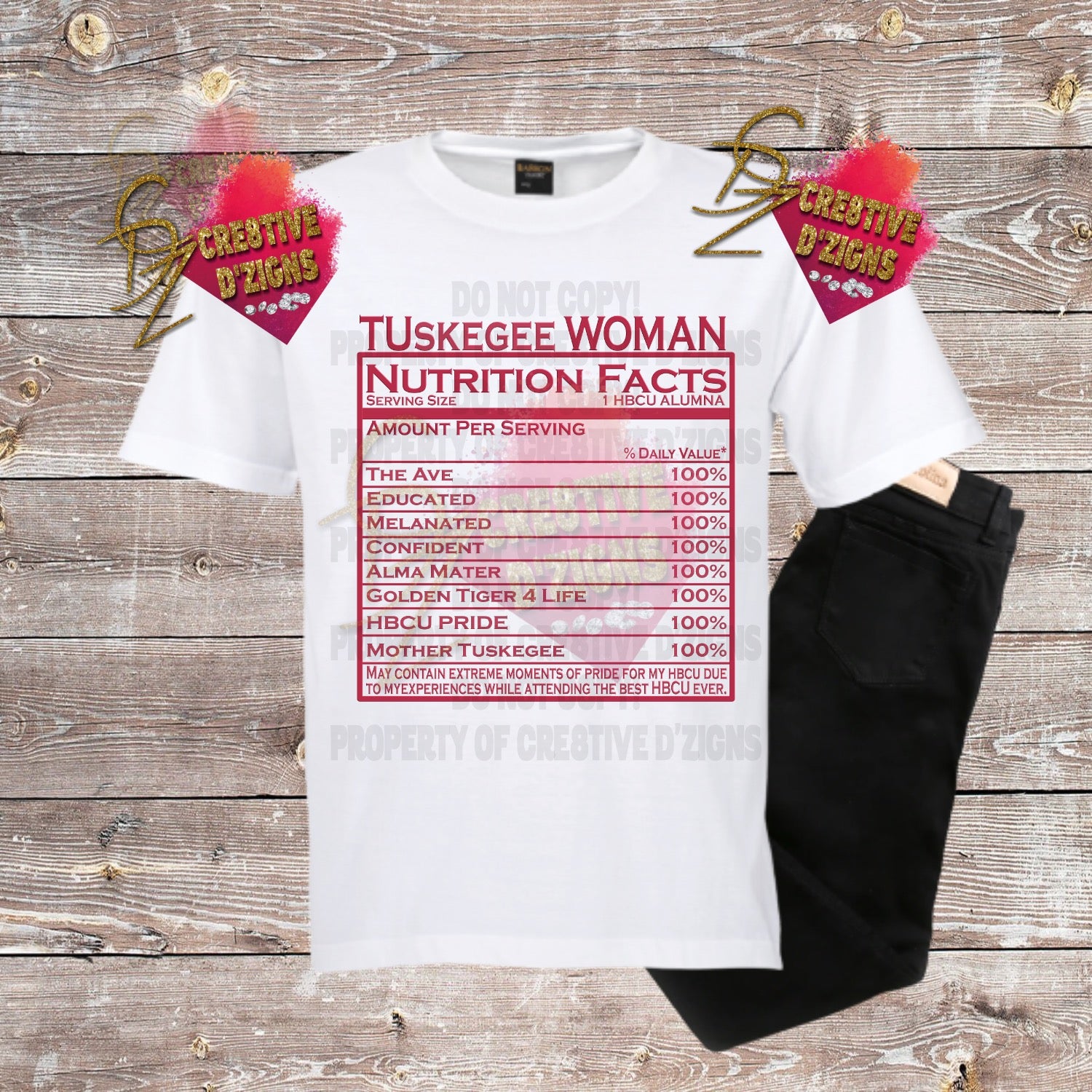 Custom Adult Printed Tee