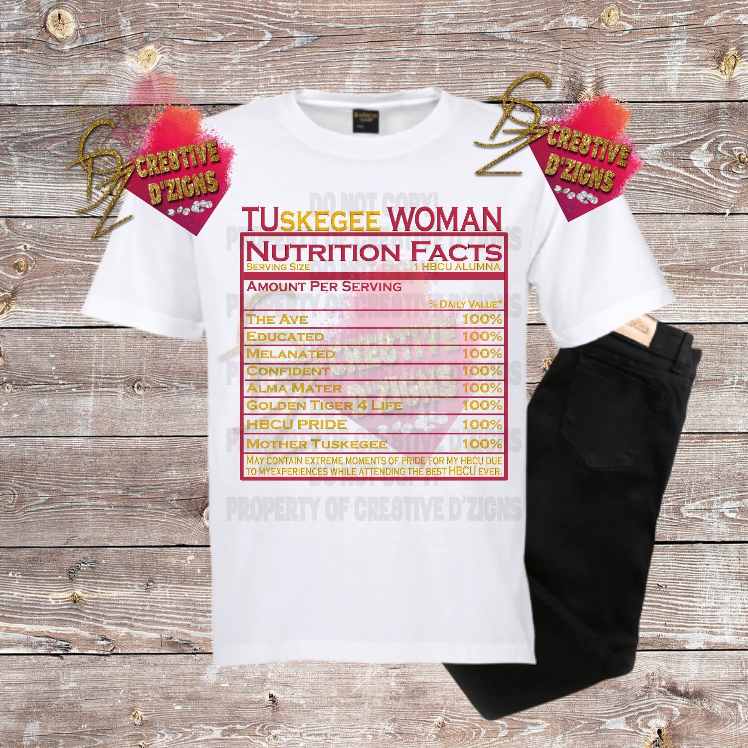 Custom Adult Printed Tee