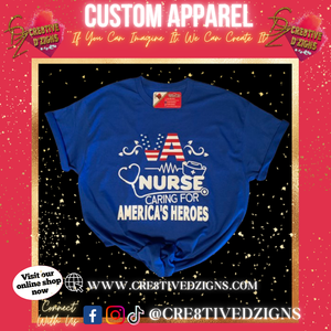 Custom Adult Printed Tee