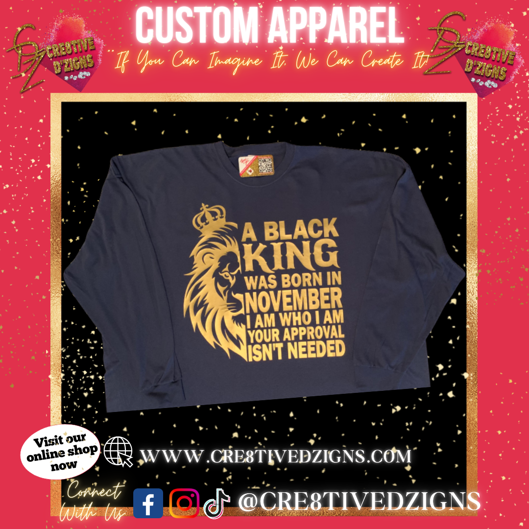 Custom Adult Vinyl Shirts