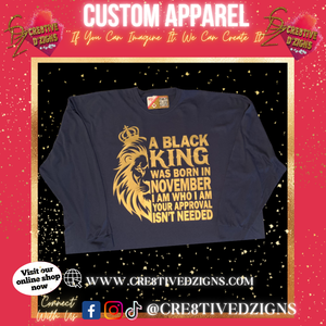 Custom Adult Vinyl Shirts