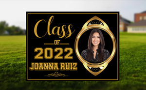 Custom 24"x18" Printed Yard Sign w/H Stake