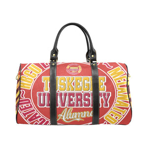 HBCU (Skegee) Waterproof Small RED Duffle/Travel Bag
