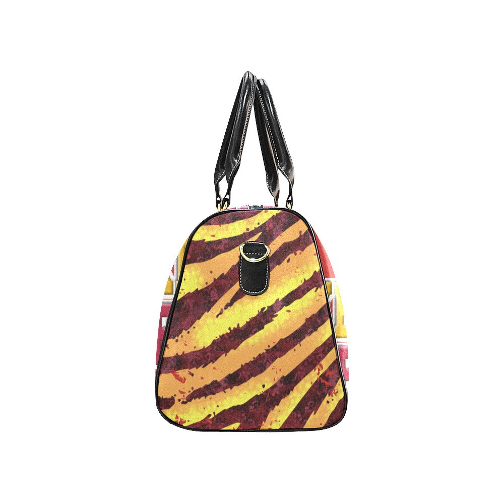HBCU (Skegee) Waterproof Small RED Duffle/Travel Bag