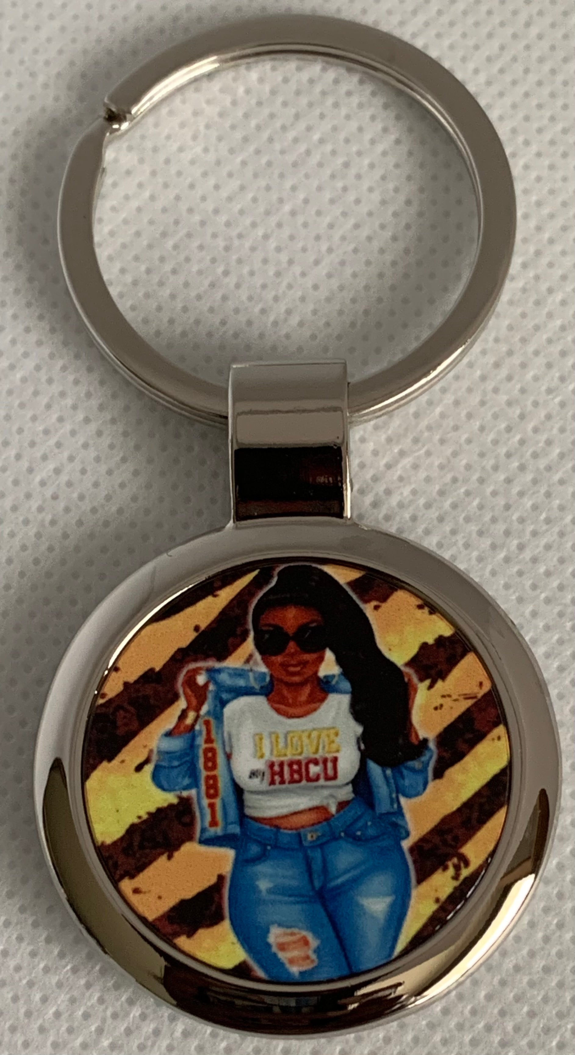 Custom HBCU Keychain