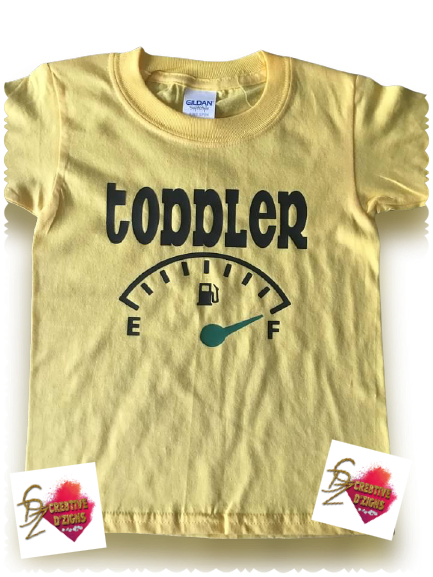 Custom Toddler Vinyl Tees