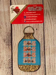 Custom Hand Sanitizer Keychain