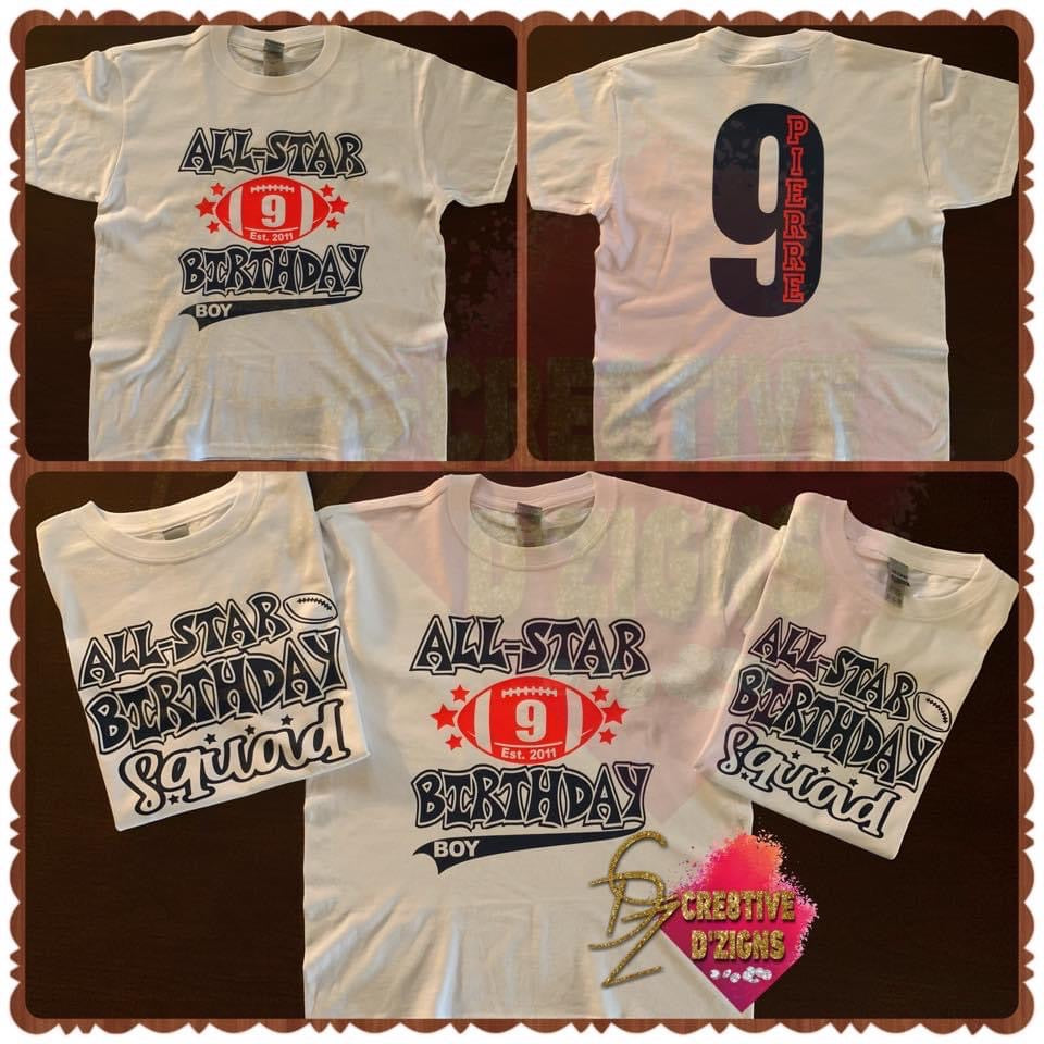 Custom Youth Vinyl Tees