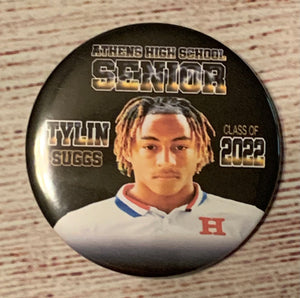 Custom Buttons w/Pinback