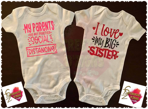 Custom Vinyl Onesies