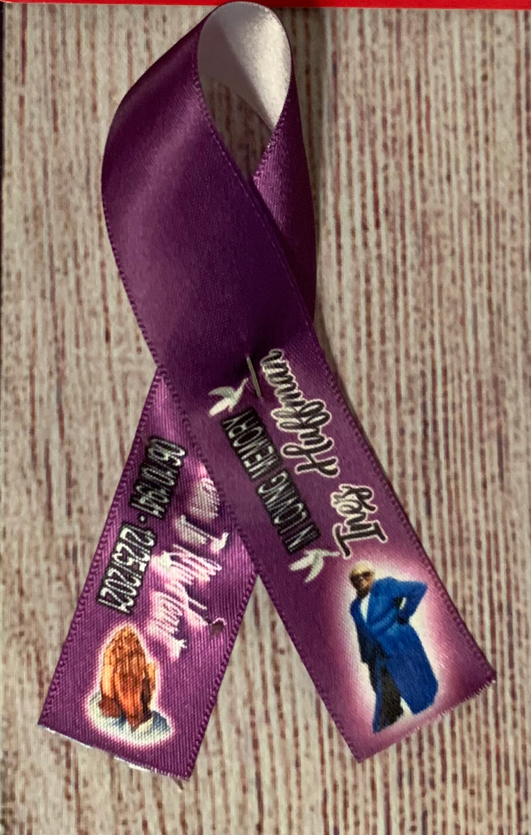 Custom Memorial Ribbons – Cre8tive D’Zigns