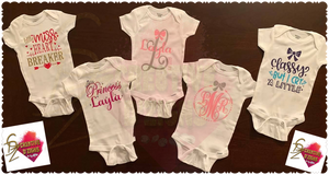 Custom Vinyl Onesies