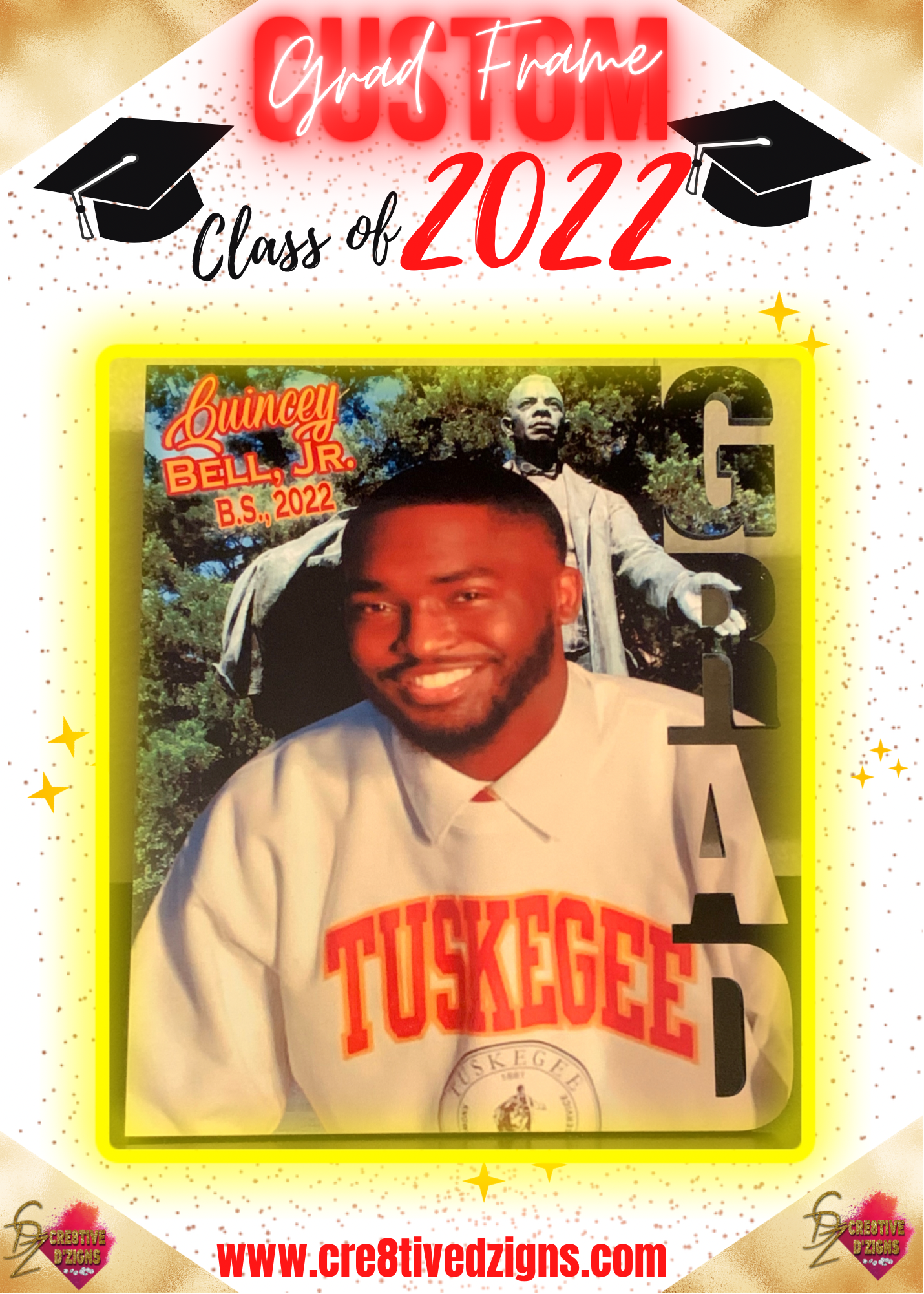 Custom GRAD Photo Frames