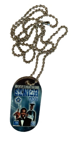 Custom Tag Pendant w/Chain