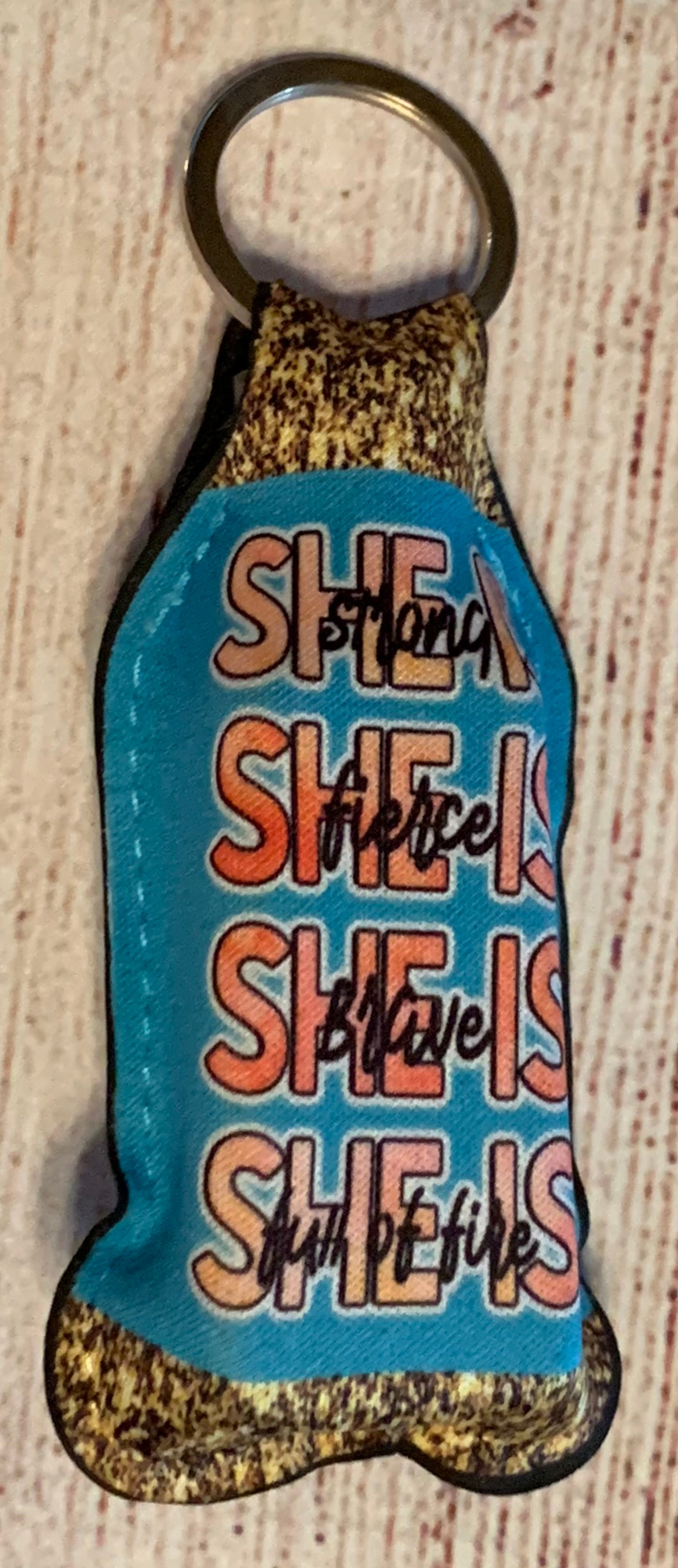 Custom Hand Sanitizer Keychain