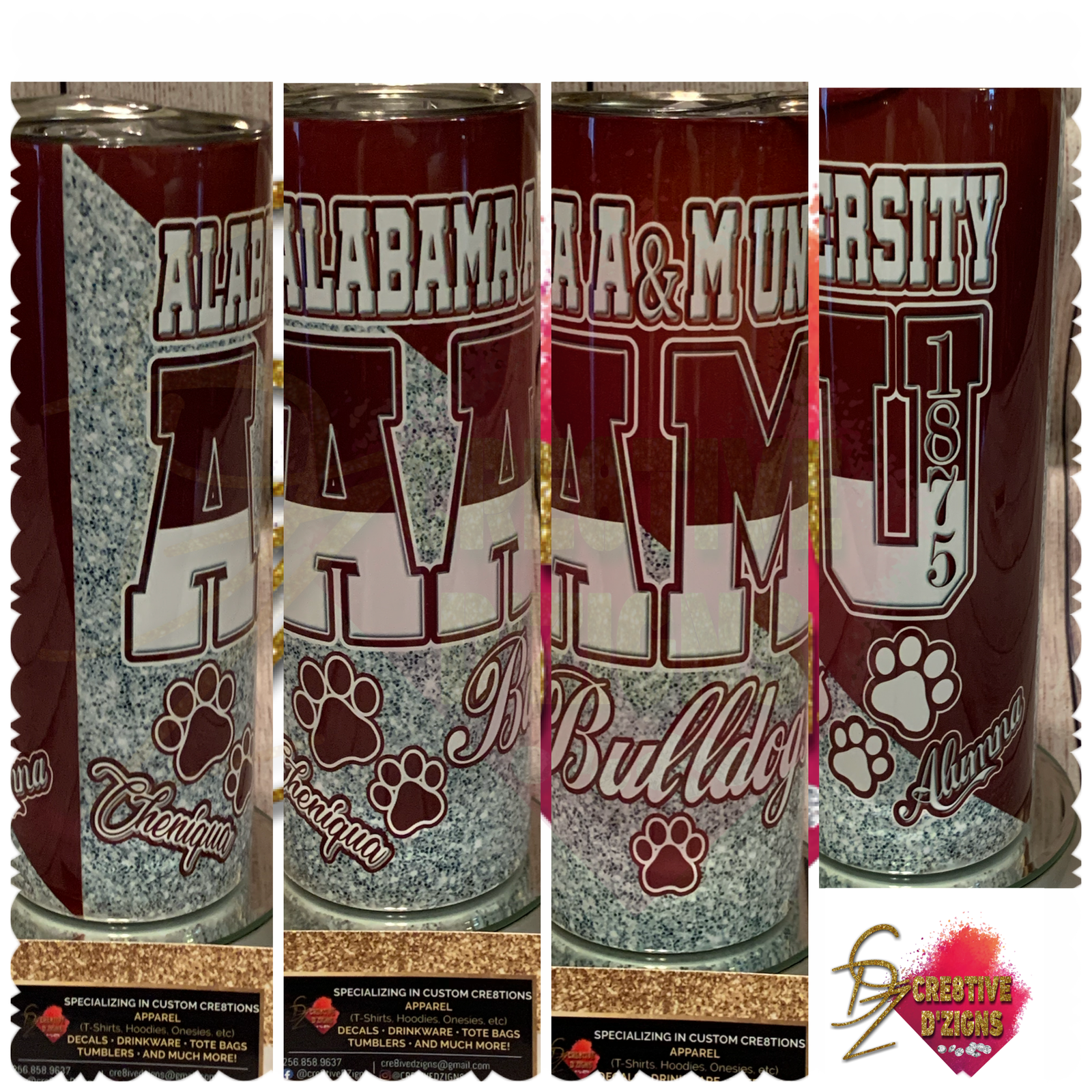 20oz AAMU Tumbler