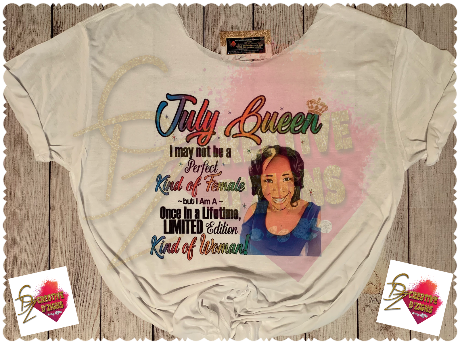 Custom Adult Printed Tee
