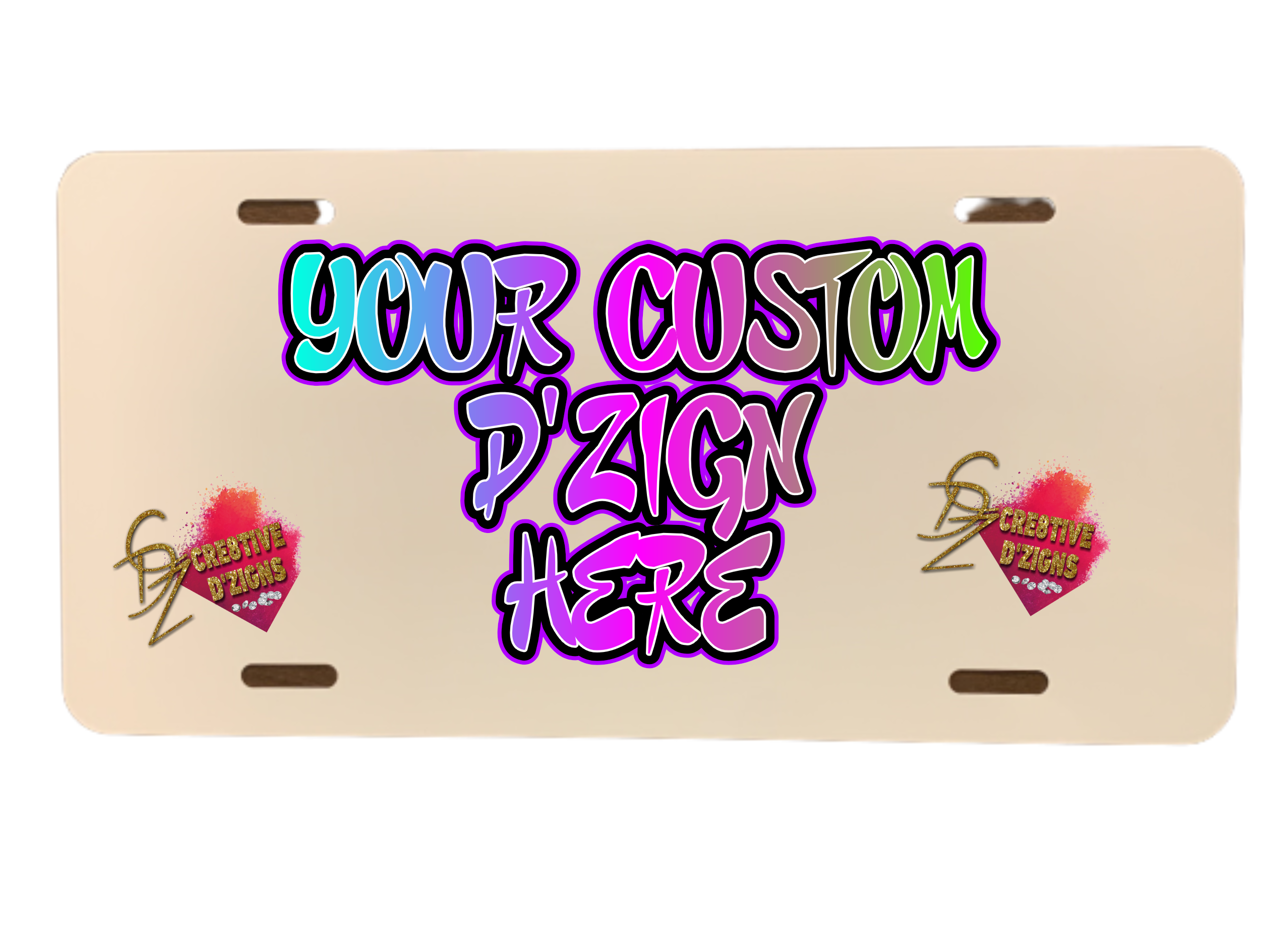 Custom License Plate