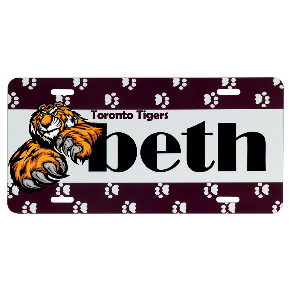 Custom License Plate